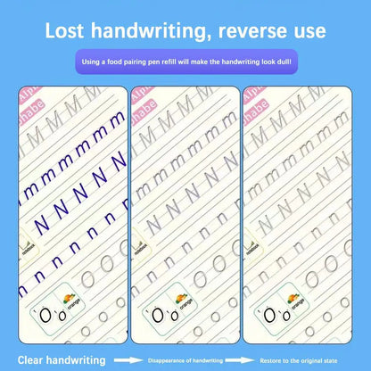 swiftcart®Reusable Magic Copy Books for Kids | Handwriting Practice Set