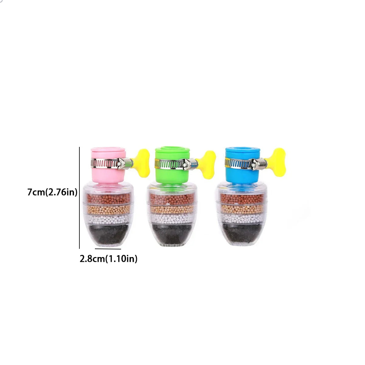 SwiftCart®Kitchen Tap Water Filter – 6-Layer Purifier with Medical Stone & Charcoal - SwiftCart