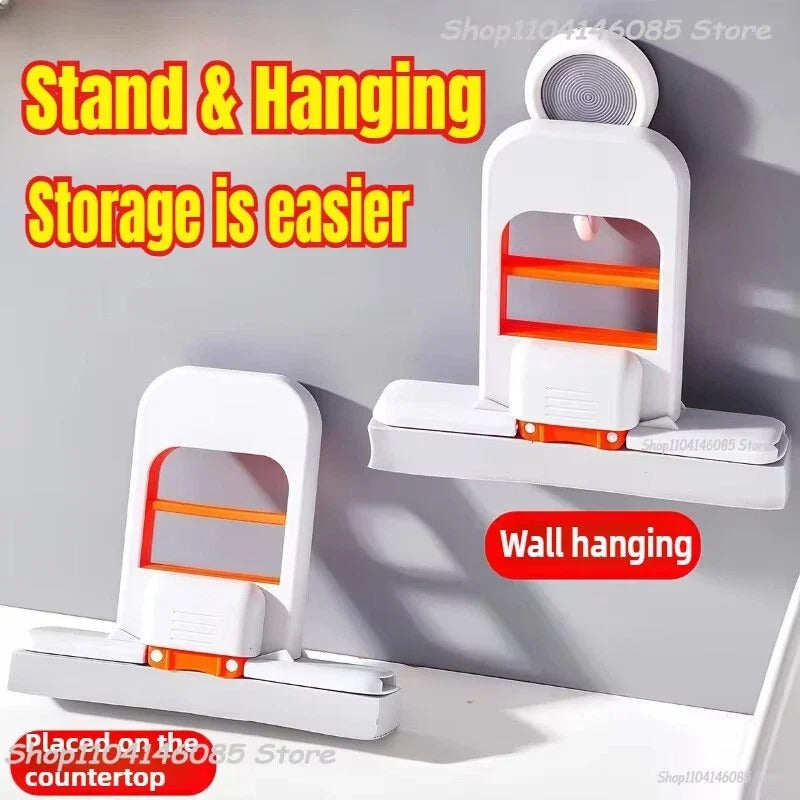 SwiftCart®  Mini Portable Sponge Mop | Easy Squeeze Hand-Free Cleaning Mini Mop - SwiftCart