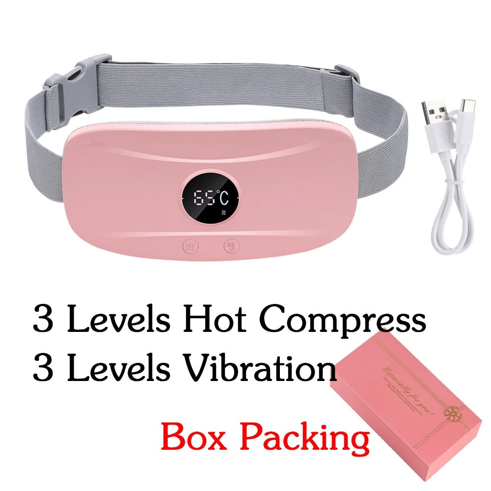 SwiftCart®Period Cramp Massager | Heating Belt for Menstrual Pain - SwiftCart