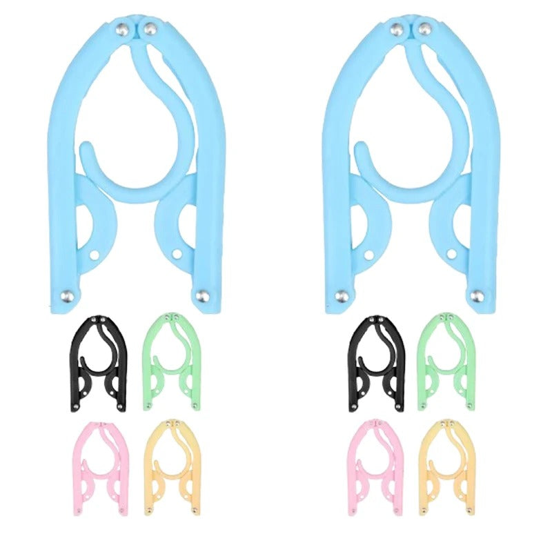SwiftCart®Foldable Travel Hangers | Compact Clothes Organizer & Travel Accessories - SwiftCart