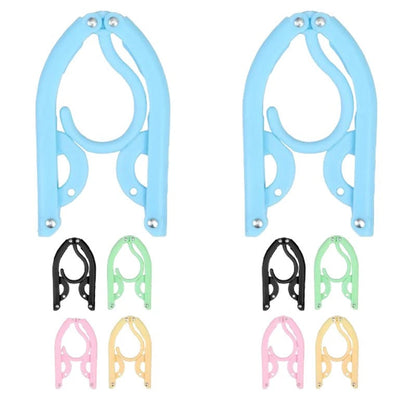 SwiftCart®Foldable Travel Hangers | Compact Clothes Organizer & Travel Accessories - SwiftCart