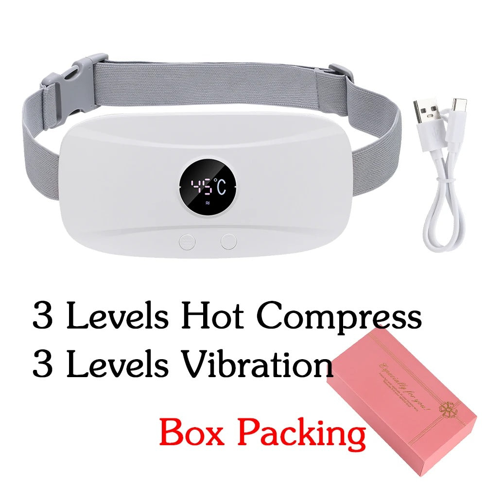 SwiftCart®Period Cramp Massager | Heating Belt for Menstrual Pain - SwiftCart