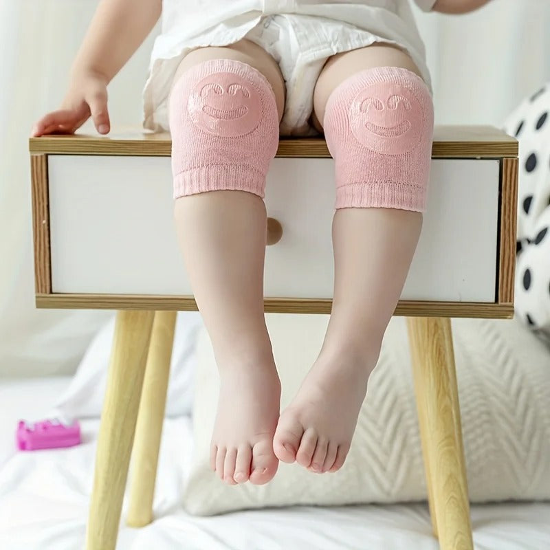 SwiftCart®Toddler Crawling Knee Pads | Soft Cotton Anti-Slip Baby Safety Protector - SwiftCart