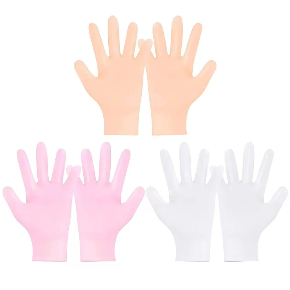 SwiftCart®Moisturizing Silicone Gloves | Hand Care Tool for Dry & Rough Skin - SwiftCart