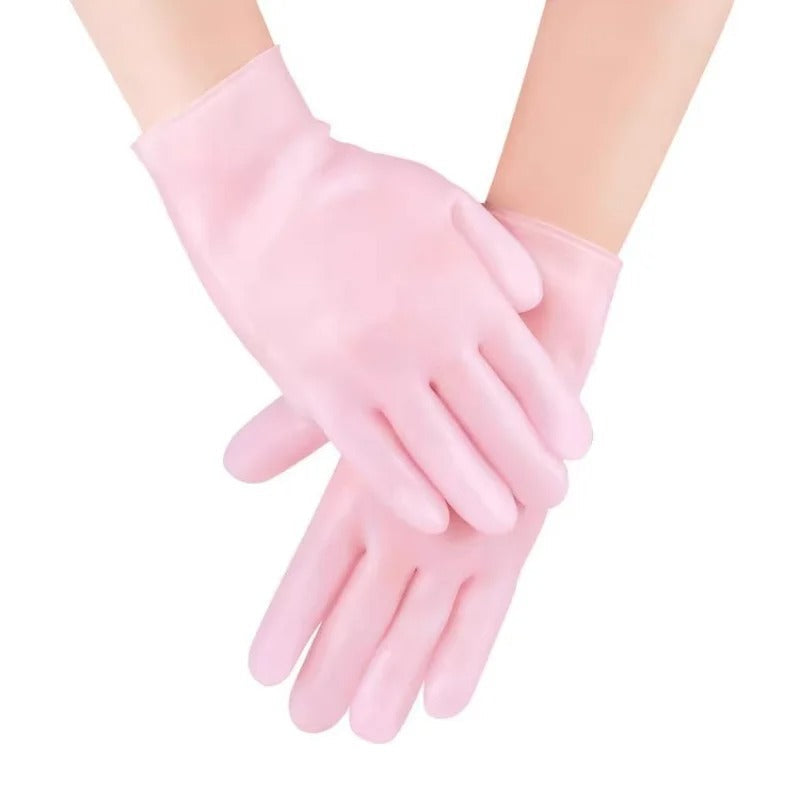 SwiftCart®Moisturizing Silicone Gloves | Hand Care Tool for Dry & Rough Skin - SwiftCart