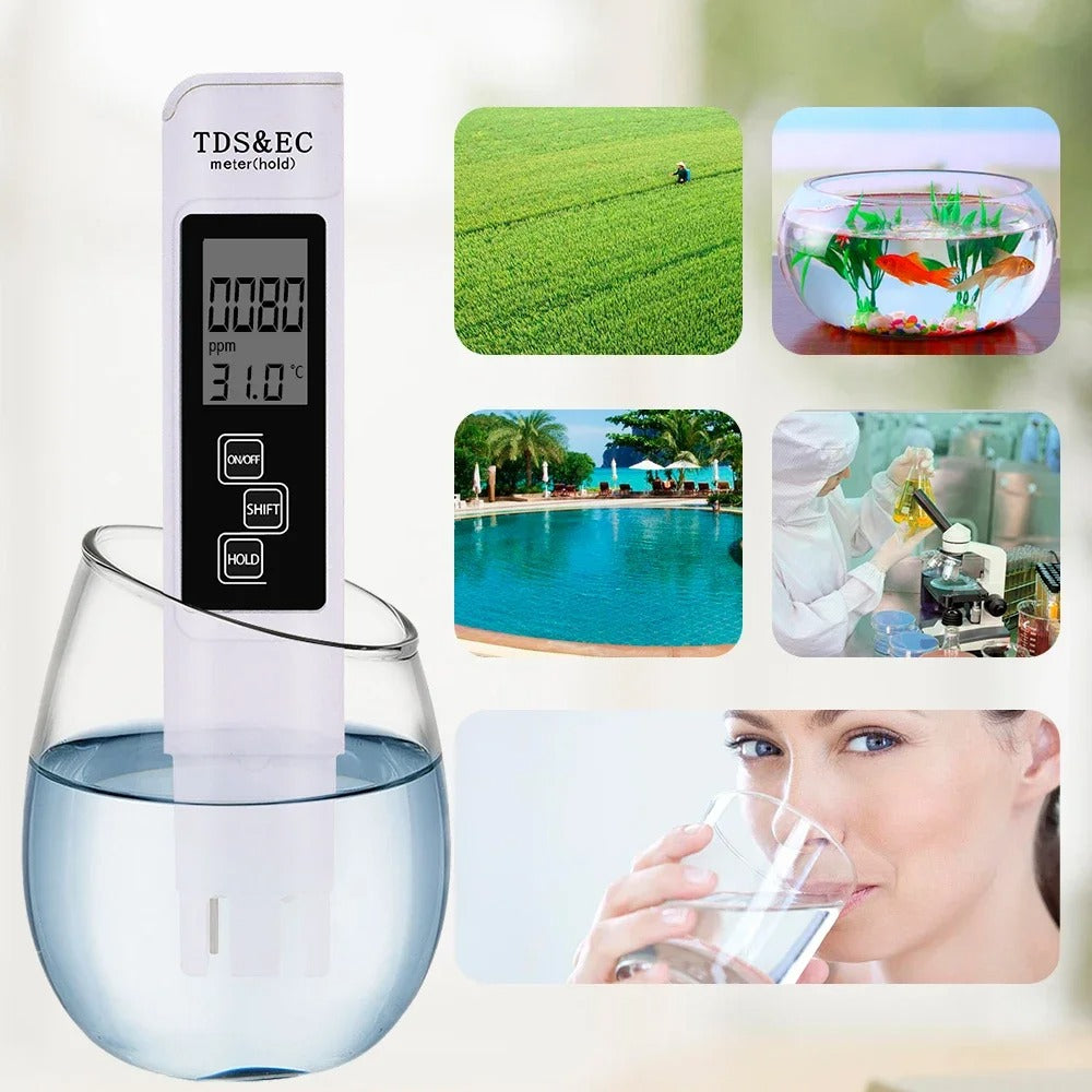 SwiftCart®  Digital  Water Tester Measurement |Quality Tester for Drinking Water - SwiftCart