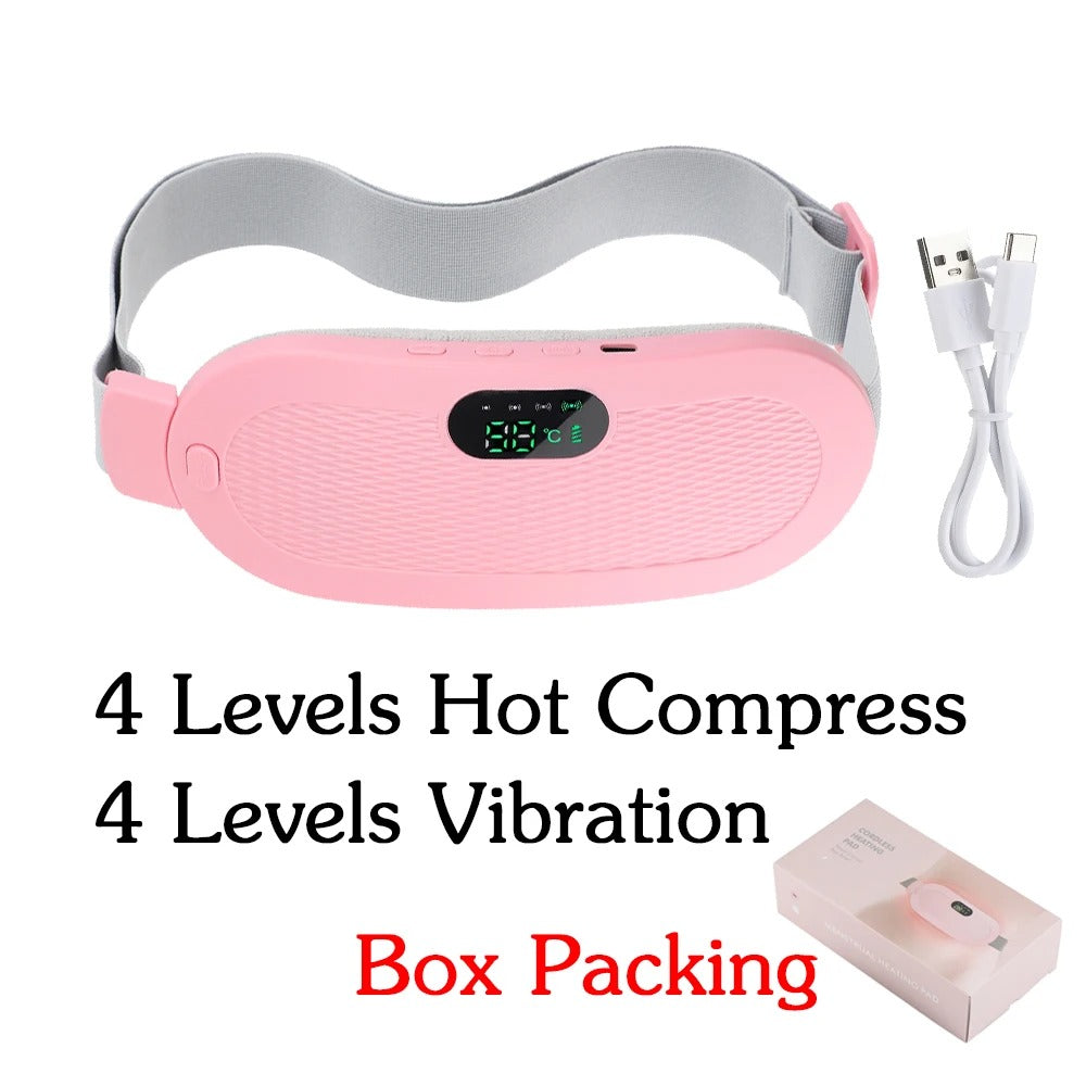 SwiftCart®Period Cramp Massager | Heating Belt for Menstrual Pain - SwiftCart